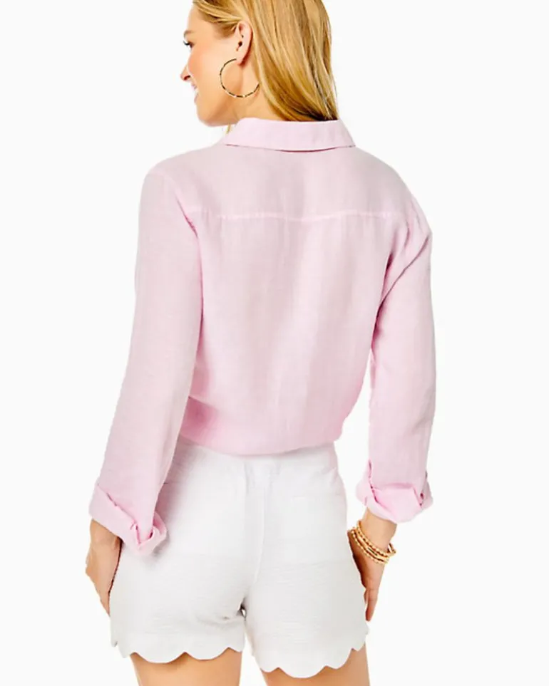 New 5" Buttercup Scallop Hem Short Women Bottoms