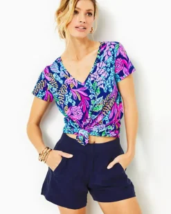 Sale 4" Lilo Linen Short Women Bottoms