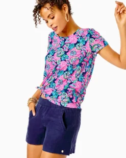 Discount 4" Lilo Linen Short Women Bottoms