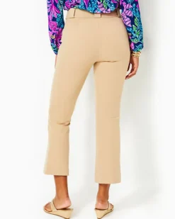 Cheap 27" Parrish Bi-Stretch Crop Flare Pant Women Bottoms