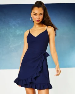 Cheap Alisa Wrap Dress Women Dresses