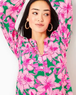 New Alyssa A-Line Cotton Dress Women Dresses