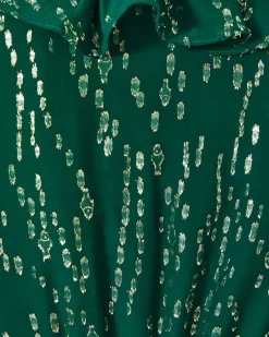 Sale Birdy Long Sleeve Silk Wrap Dress Women Dresses