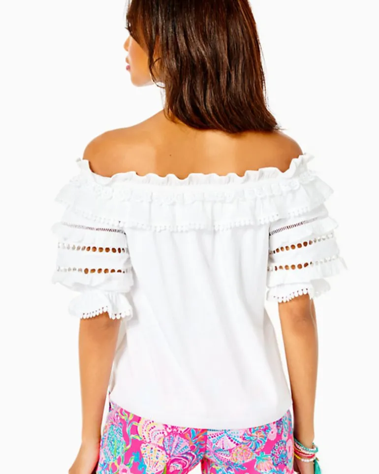 Fashion Brentwood Off-The-Shoulder Top Women Tops