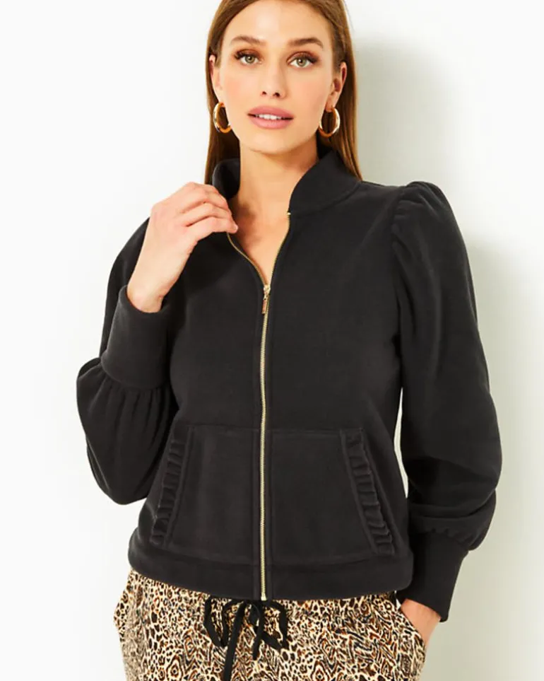 Sale Cabello Zip-Up Fleece Women Loungewear