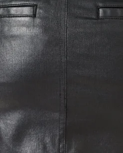 Cheap Colette Stretch Coated Skirt Women Bottoms