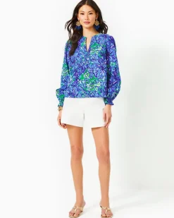 Sale Coulter Long Sleeve Cotton Top Women Tops