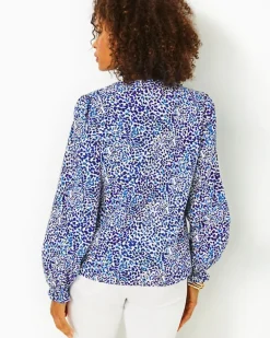 Sale Coulter Long Sleeve Cotton Top Women Tops