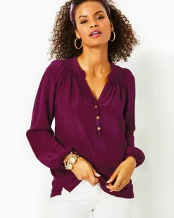Online Elsa Silk Top Women Tops