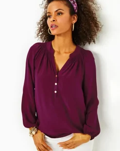 Online Elsa Silk Top Women Tops