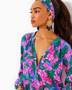 Hot Elsa Silk Top Women Tops