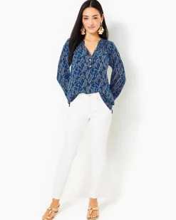 Best Sale Elsa Silk Top Women Tops