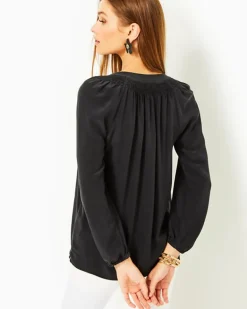 Fashion Elsa Silk Top Women Tops