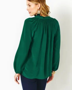 Discount Elsa Silk Top Women Tops