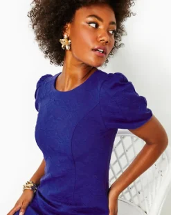 Fashion Emilie Short Sleeve Shift Dress Women Dresses