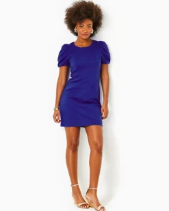 Fashion Emilie Short Sleeve Shift Dress Women Dresses