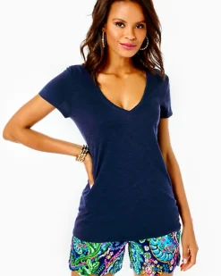 Cheap Etta V-Neck Top Women Loungewear