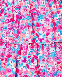 Sale Faye V-Neck Ruffle Dress Women Dresses