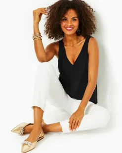 New Florin Straight Hem Top Women Tops