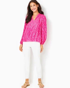 Discount Giana Silk Top Women Tops
