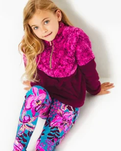 Best Girls Mini Keala Sherpa Popover Women Girls Tops & Bottoms