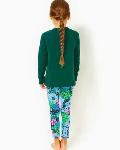 Clearance Girls Mini Luxletic Beach Comber Sweatshirt Women Girls Tops & Bottoms