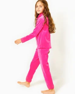Discount Girls Mini Mallie Velour Pant Women Girls Tops & Bottoms