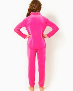 Discount Girls Mini Mallie Velour Pant Women Girls Tops & Bottoms