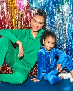 Discount Girls Mini Mallie Velour Pant Women Girls Tops & Bottoms