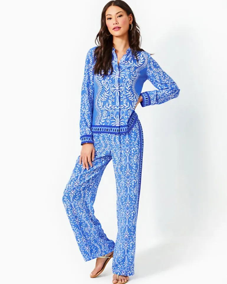 Cheap Kiran Button Down Top Women Tops