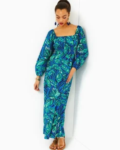 Best Sale Lakira Cotton Maxi Dress Women Dresses