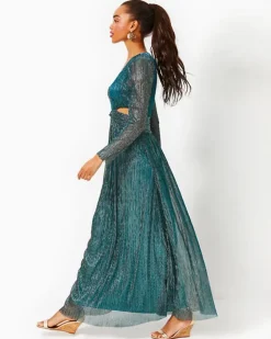 Fashion Latrice Long Sleeve Maxi Dress Women Dresses