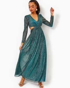 Fashion Latrice Long Sleeve Maxi Dress Women Dresses