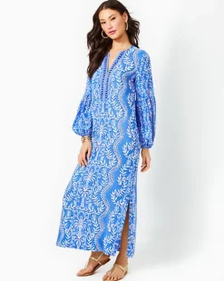 Online Laurelie Long Sleeve Maxi Caftan Women Dresses