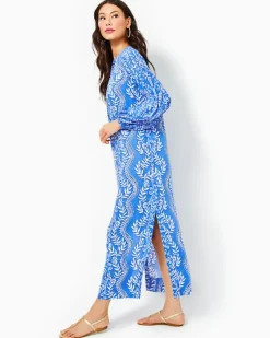 Online Laurelie Long Sleeve Maxi Caftan Women Dresses