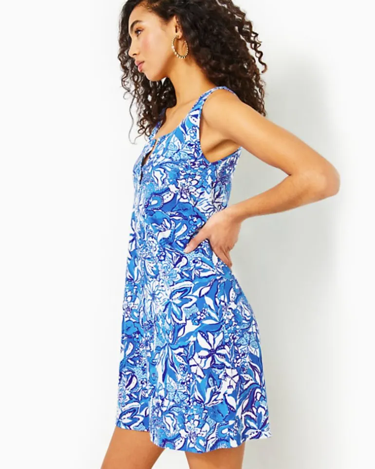 Cheap Lela Henley Tank Dress Women Dresses