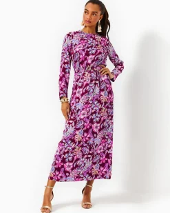 Hot Leolynn Long Sleeve Maxi Dress Women Dresses