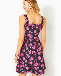 Sale Leya Jacquard Dress Women Dresses