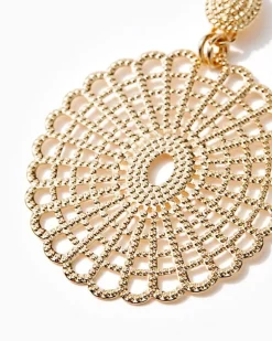 Sale Lilly Lace Statement Earrings Women Jewelry