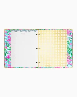Fashion Luxe Binder With Pouch Set Women Office Supplies & Stationery