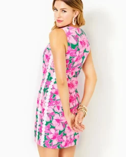 New Mila Stretch Shift Dress Women Dresses