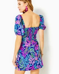 Sale Morena Short-Sleeve Romper Women Rompers & Jumpsuits