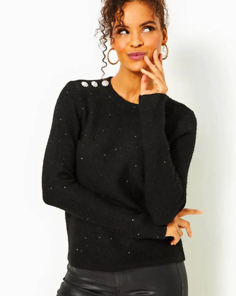 Store Morgen Sequin Sweater Women Sweaters & Cardigans