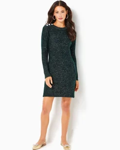 Discount Morgen Sequin Sweater Dress Women Dresses