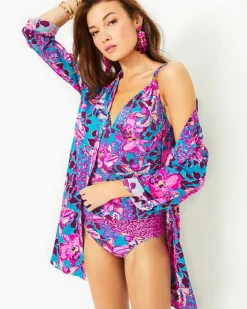 Best Natalie Shirtdress Cover-Up Women Swim