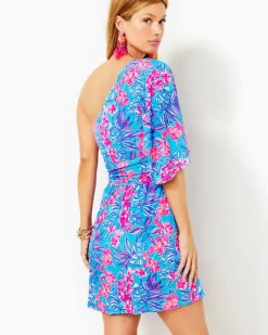 New Niki One-Shoulder Romper Women Rompers & Jumpsuits