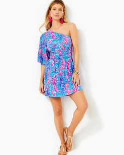 New Niki One-Shoulder Romper Women Rompers & Jumpsuits