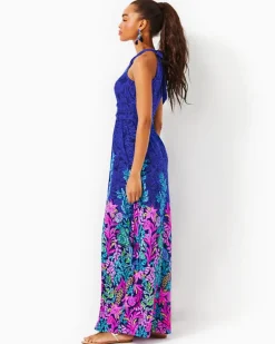 Hot Orla Halter Maxi Dress Women Dresses