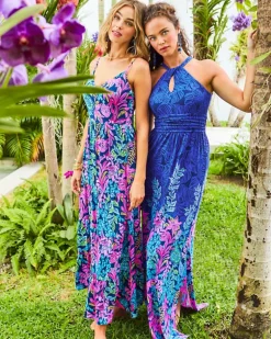 Hot Orla Halter Maxi Dress Women Dresses