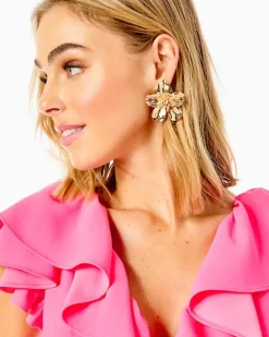 Clearance Oversized Orchid Earrings Women Jewelry